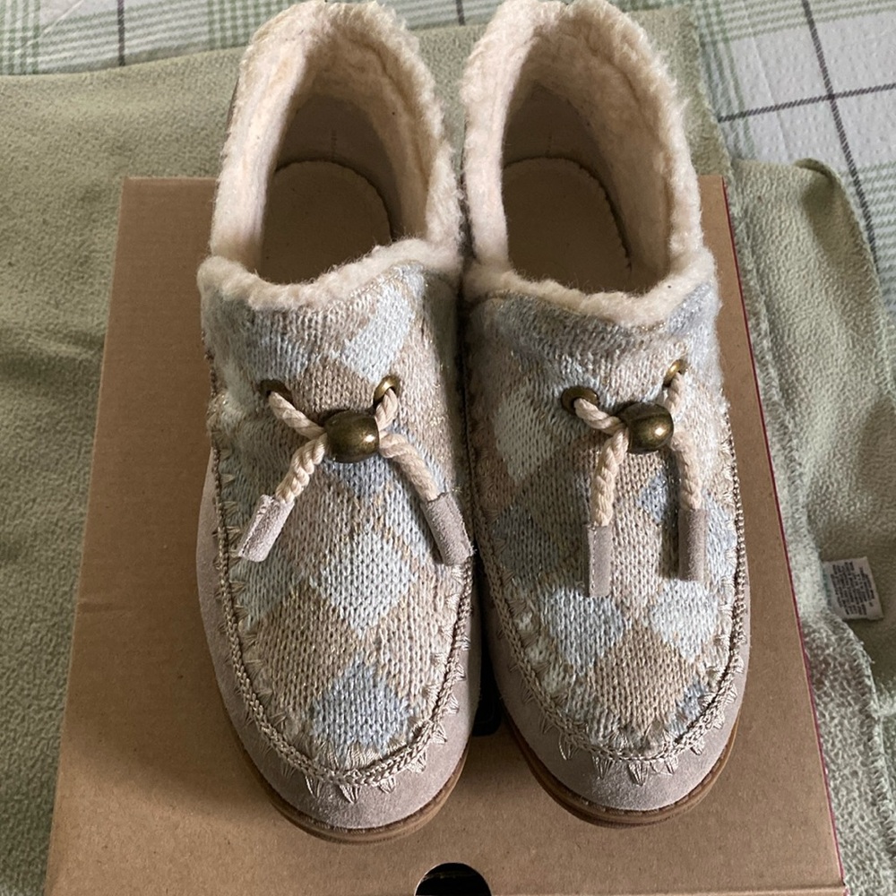 Muk Luks booties.